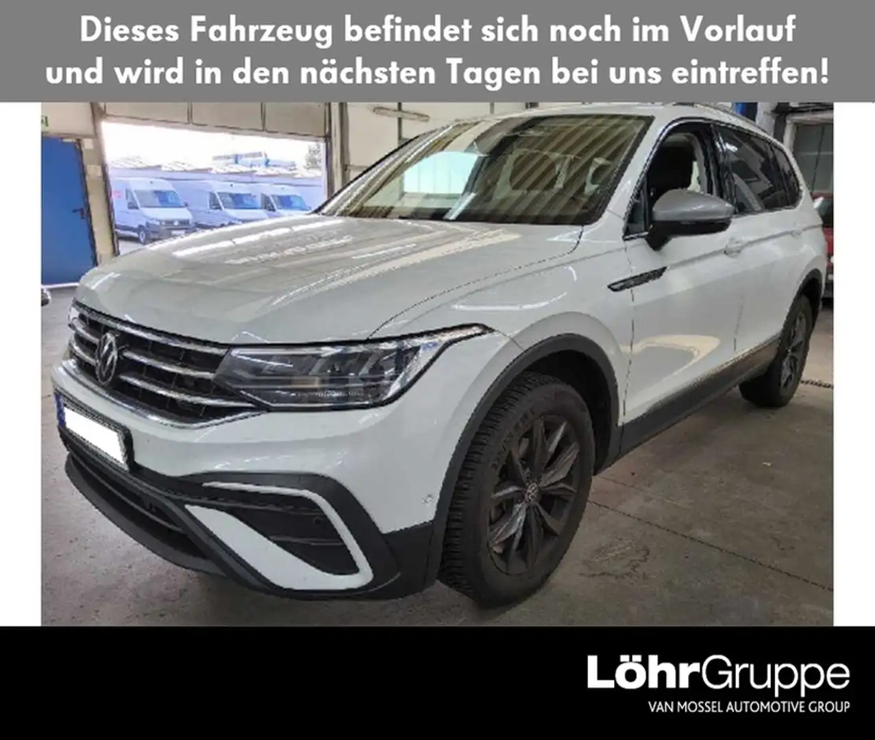 Volkswagen Tiguan Allspace 1.5 TSI Life 7-Sitze AHK Navi+VC ACC LED RFK+PD... Weiß - 1