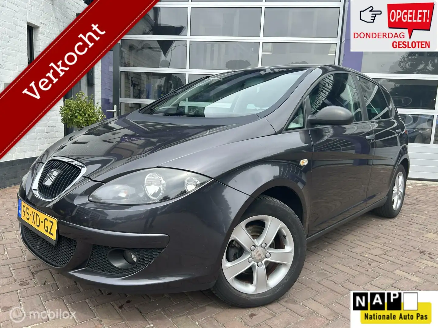 SEAT Altea 1.6 Stylance * AIRCO * NAVIGATIE * Noir - 1
