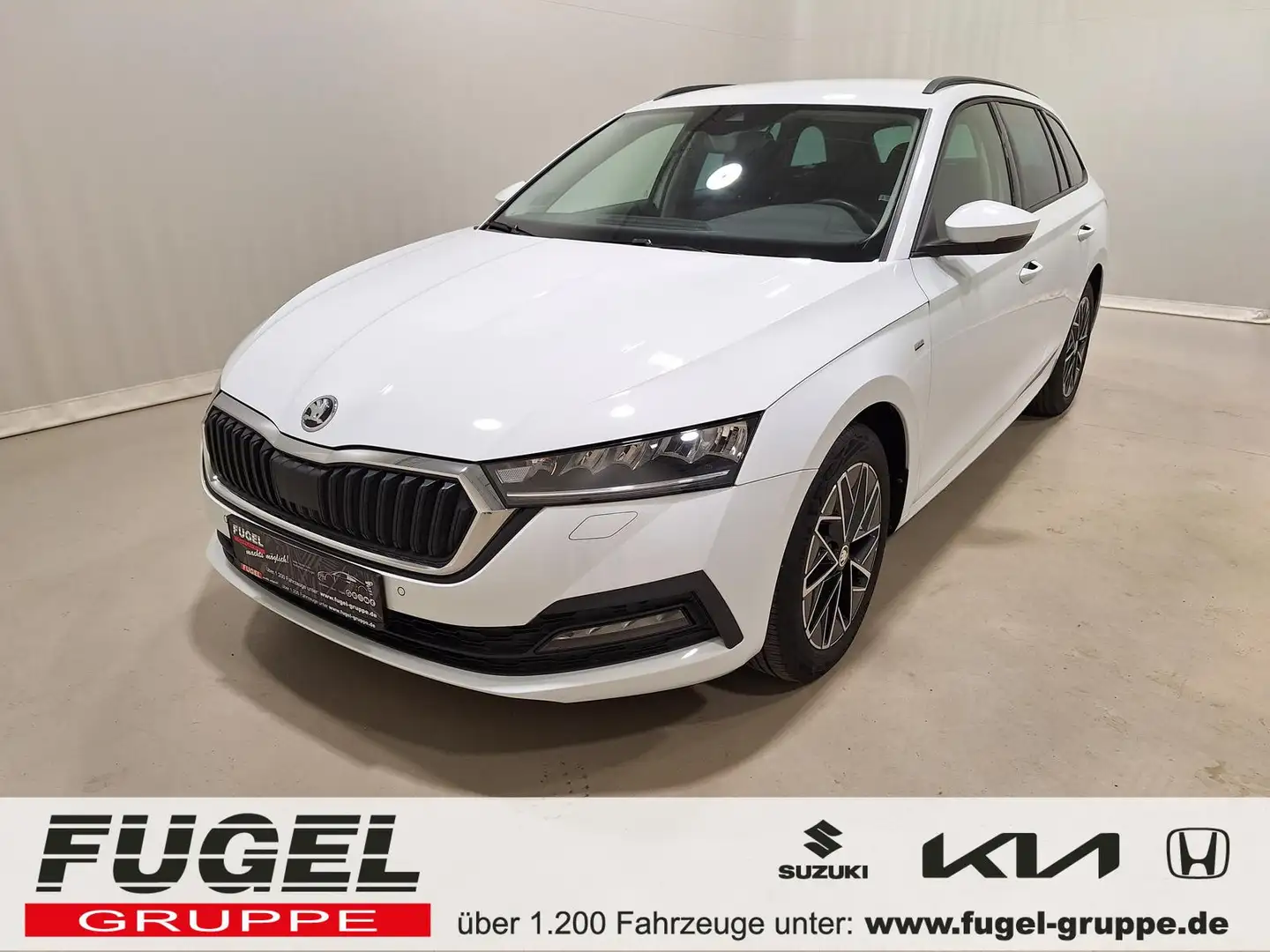 Skoda Octavia 1.5 TSI DSG Clever LED|Navi|virt.Cock.|RFK Weiß - 1