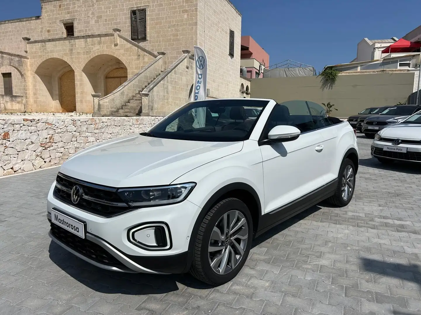 Volkswagen T-Roc T-Roc Cabriolet 1.0 tsi Style 110cv Blanc - 1