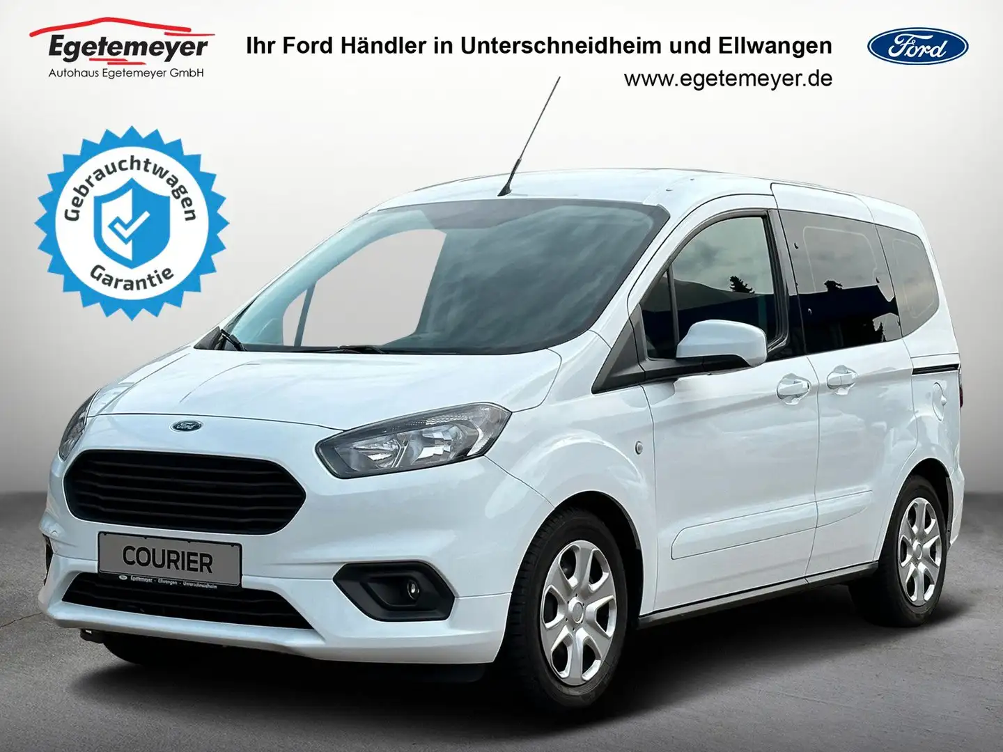 Ford Tourneo Courier Trend BLUETOOTH AHK WINTER White - 1