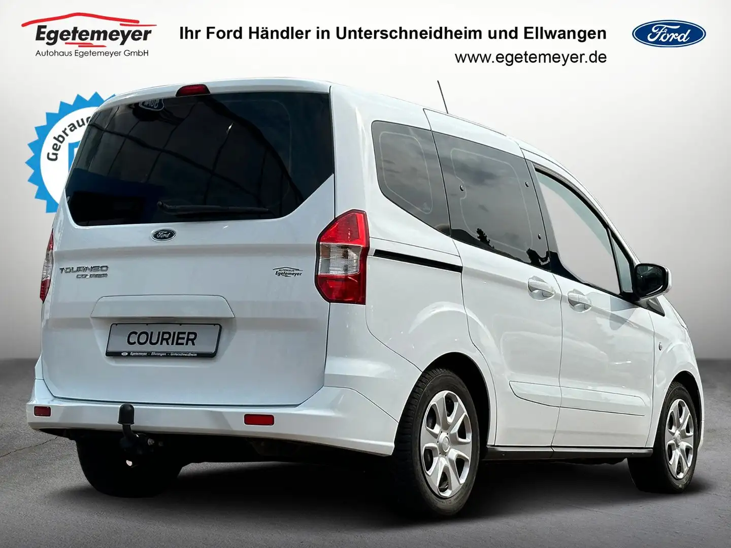 Ford Tourneo Courier Trend BLUETOOTH AHK WINTER White - 2