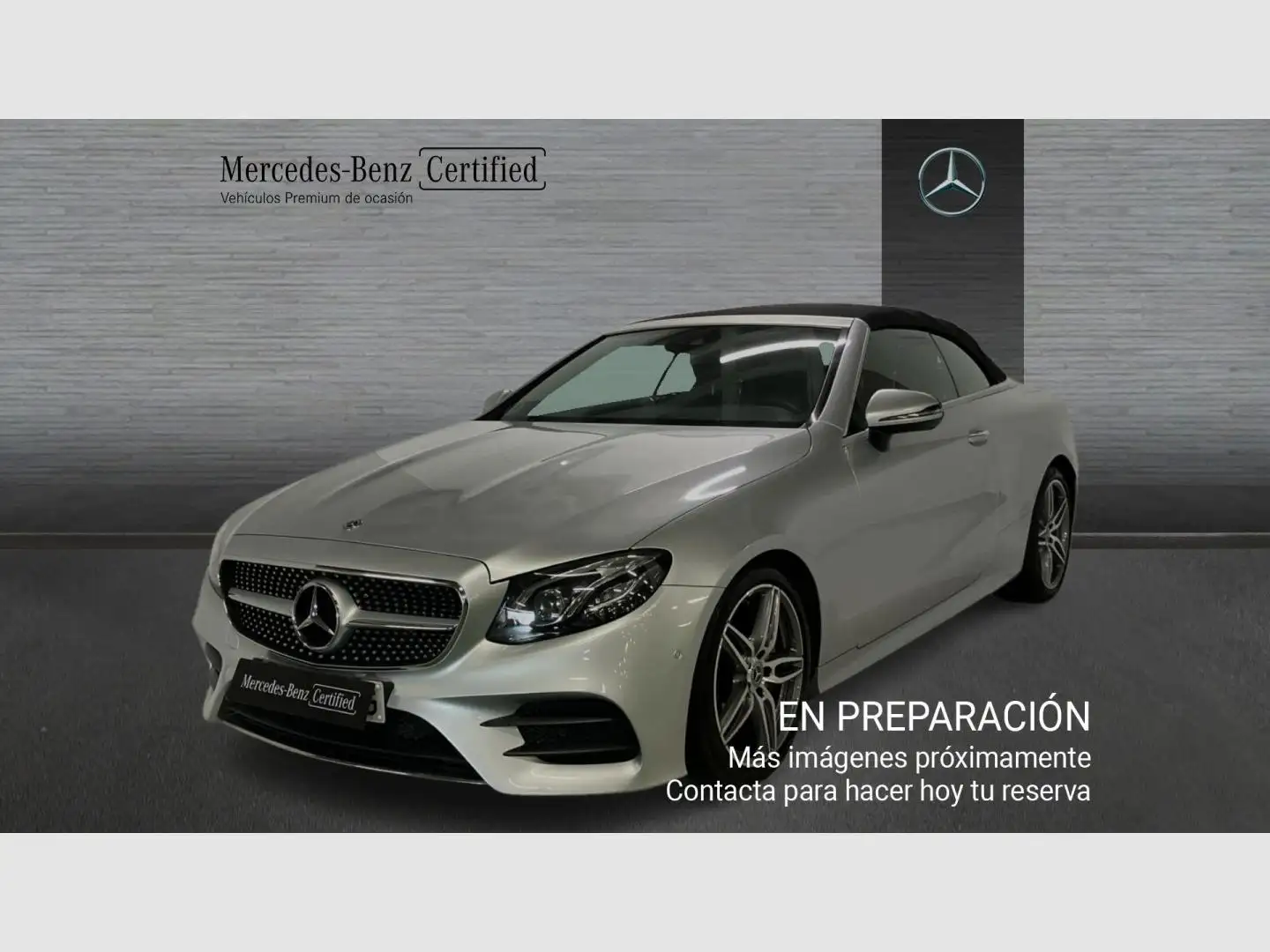 Mercedes-Benz E 220 Cabrio 220d 4Matic Plateado - 1