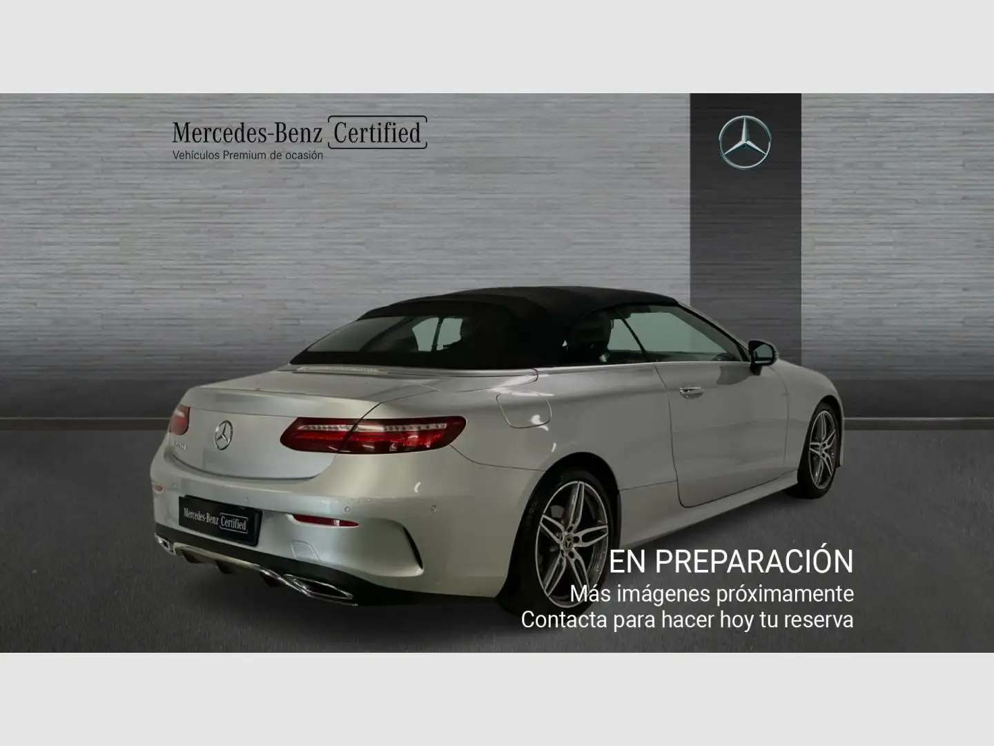 Mercedes-Benz E 220 Cabrio 220d 4Matic Plateado - 2