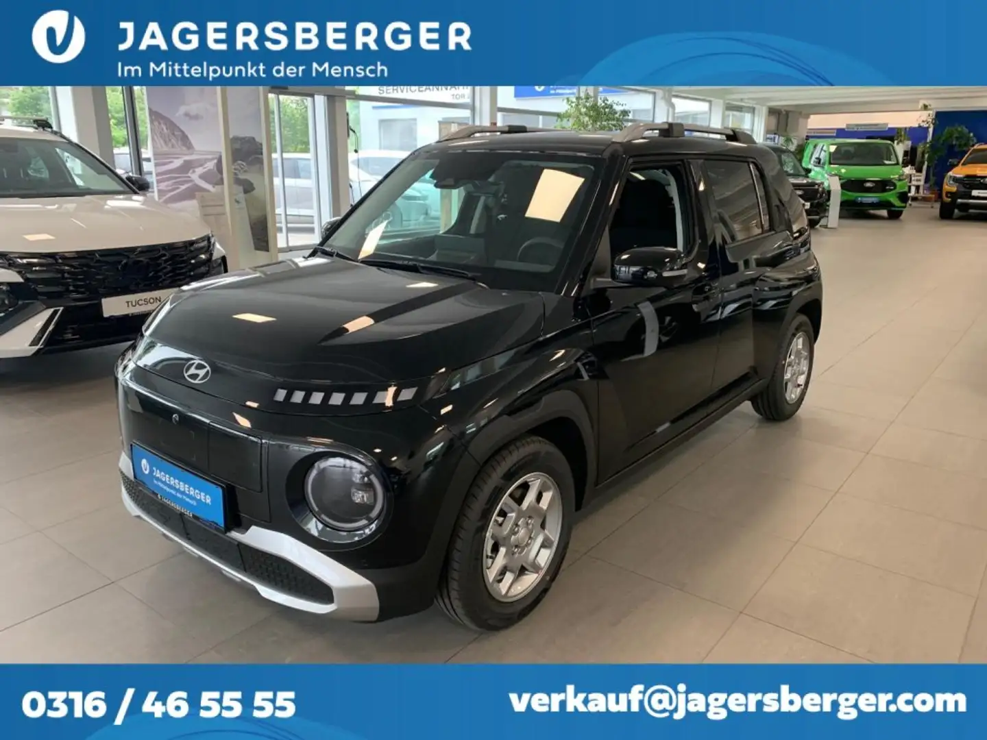 Hyundai Inster Trend Line 49kWh r5t42-P3/4-O1/5 Schwarz - 1