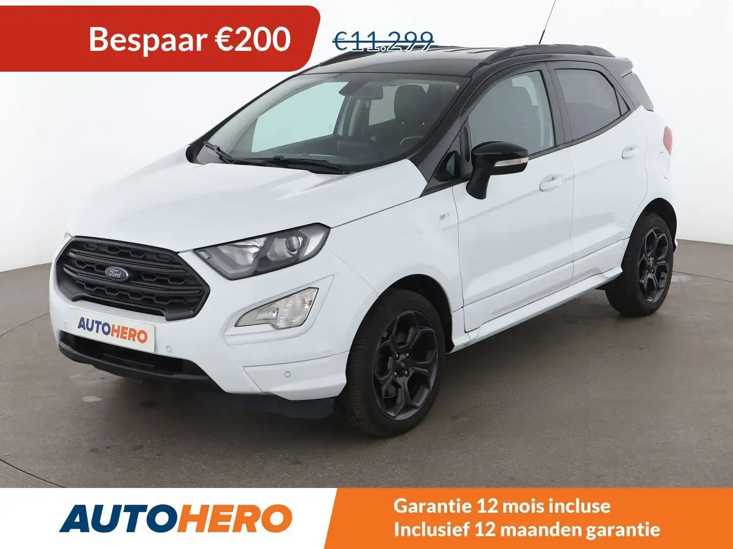 Ford EcoSport 1.5 TDCi ST-Line Blanc - 1