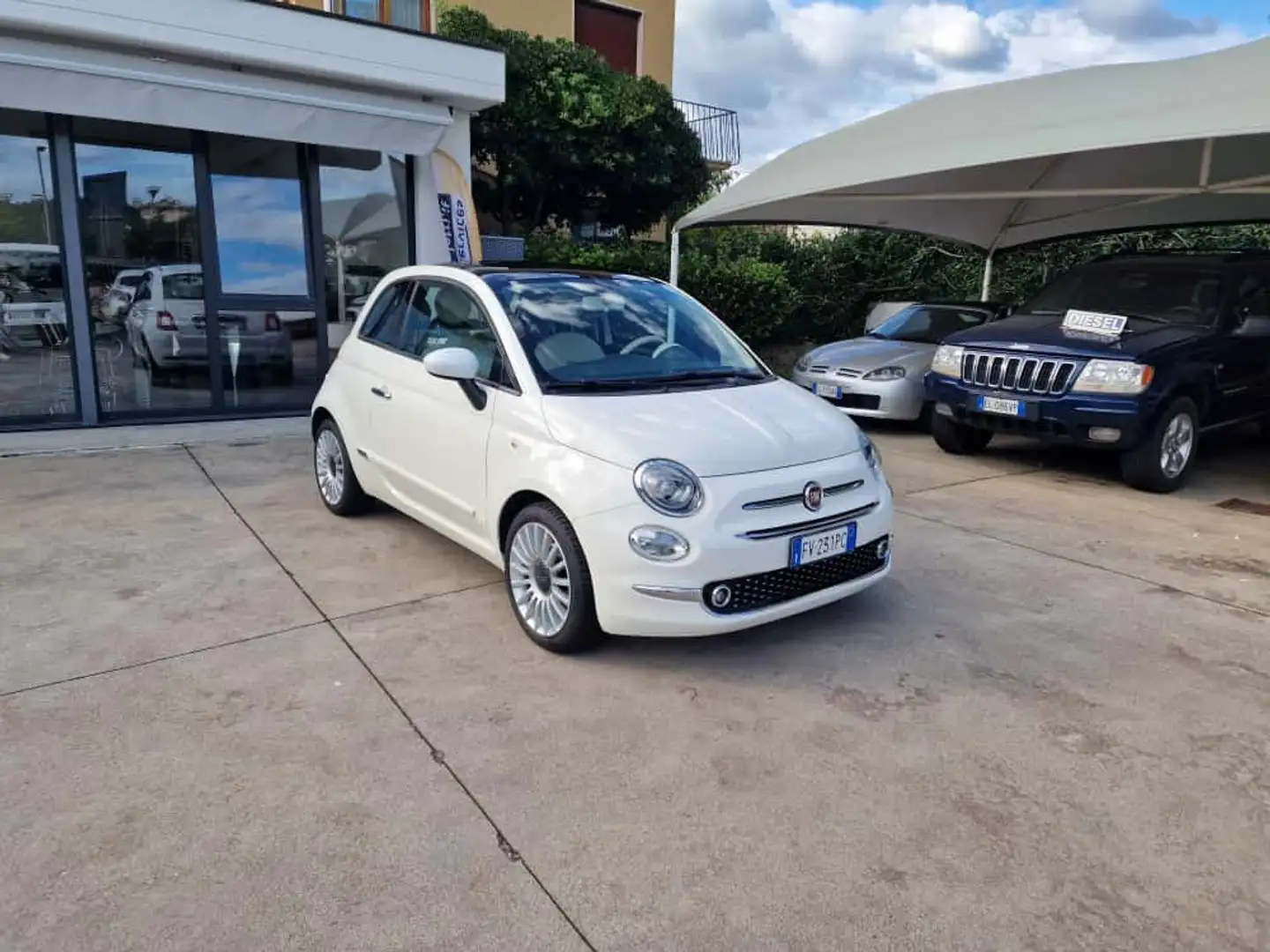 Fiat 500 LOUNGE NEOPATENTATI Wit - 1