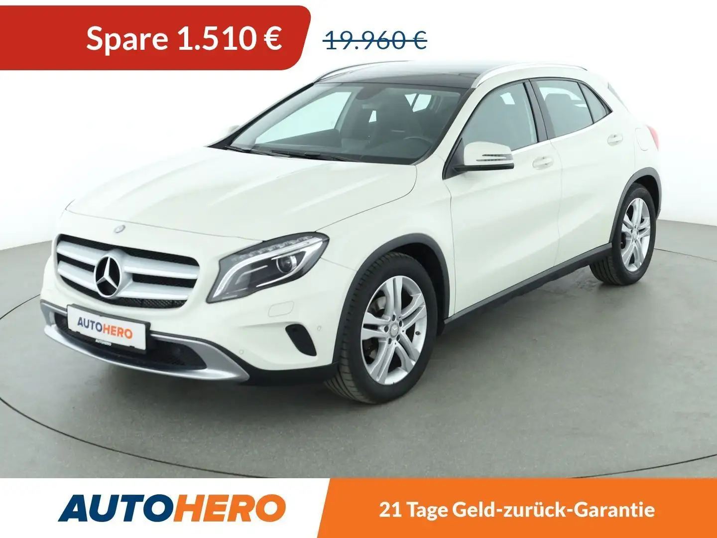 Mercedes-Benz GLA 220 d 4Matic Urban Aut.*XENON*TEMPO*PDC*SHZ*KLIMA* Blanc - 1