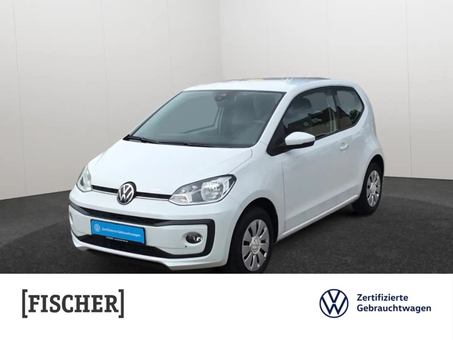 Volkswagen up! 1.0 move Klima PDC hinten SHZ Rear View Weiß - 1