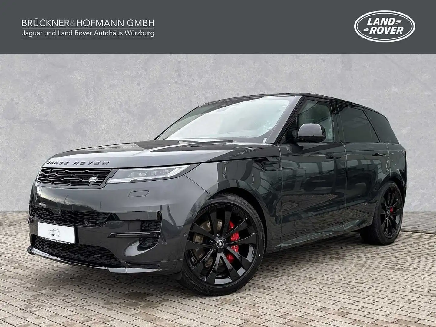 Land Rover Range Rover Sport Diesel D350 Autobiography 23' / AHK / Black Pack Grau - 1