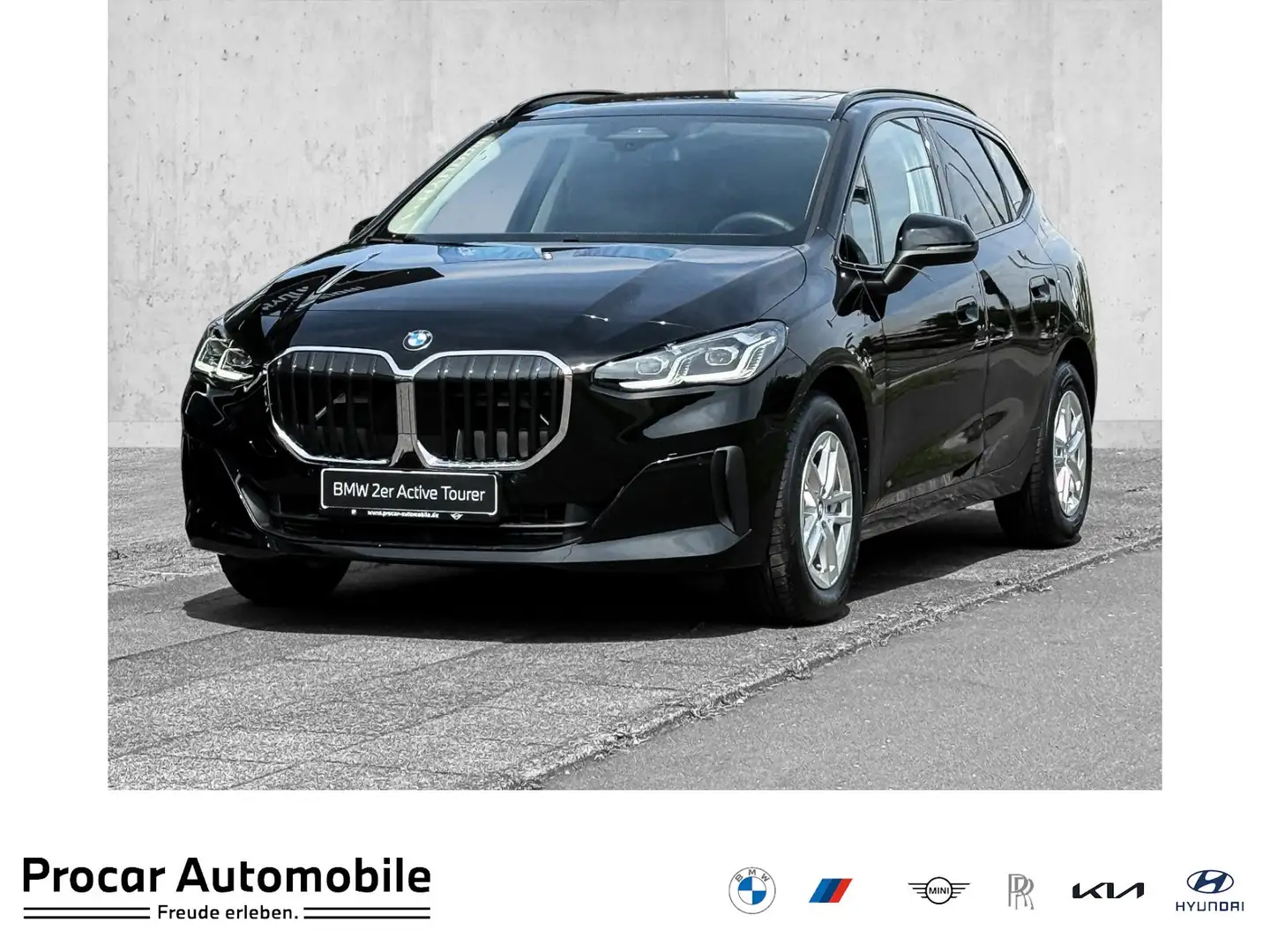 BMW 218 i Active Tourer * Navigationssystem * Rückfahrkame Schwarz - 1