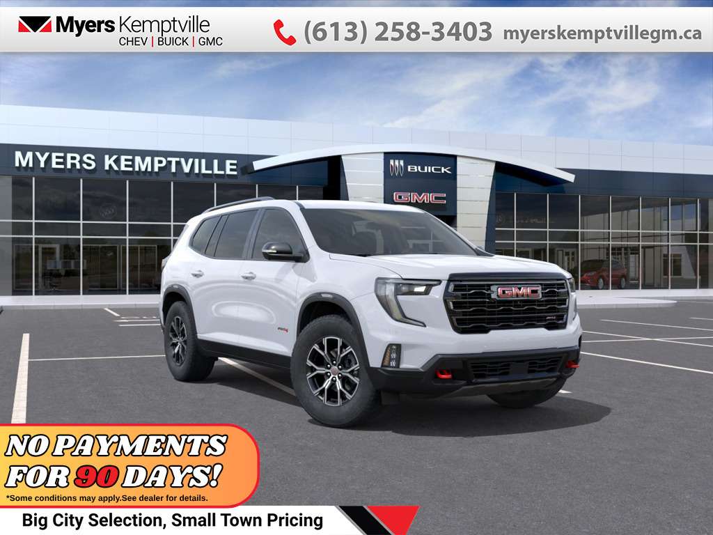 2026 GMC Acadia AT4  -  Heated Seats