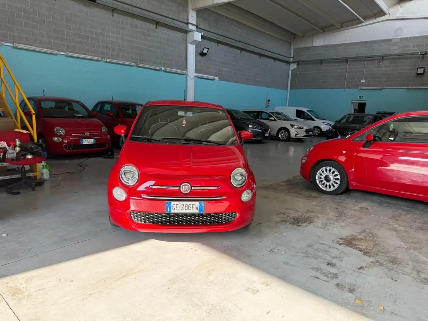 Fiat 500 500  1.0 hybrid Lounge 70cv Rosso - 2