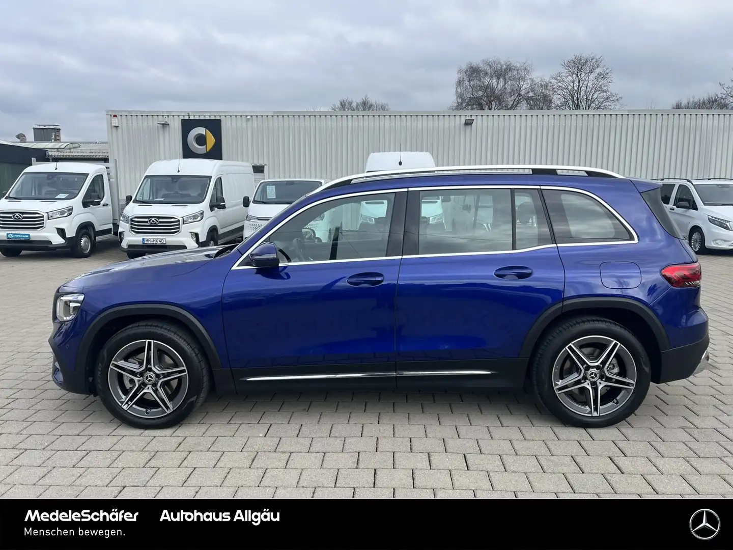 Mercedes-Benz GLB 220 GLB 220 d 4M AMG AHK LED Kamera Fernlicht-Assi Tel Bleu - 2