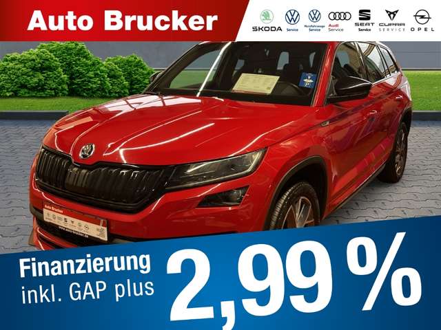 Imagine Skoda Kodiaq Sportline 4x4 2.0 TSI+Anhängerkupplung+Navi+7-Sitz