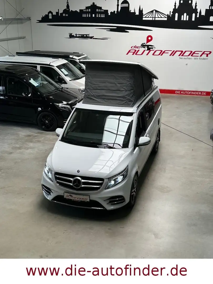 Mercedes-Benz V 250 V250d 4Matic Marco Polo AMG LED,Navi,Leder,360° Blanco - 2