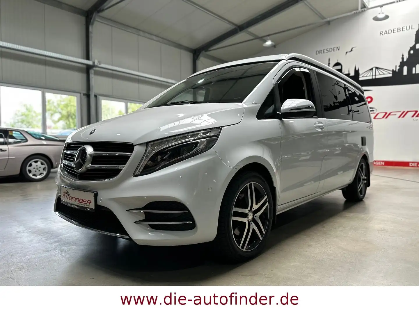 Mercedes-Benz V 250 V250d 4Matic Marco Polo AMG LED,Navi,Leder,360° Blanco - 1