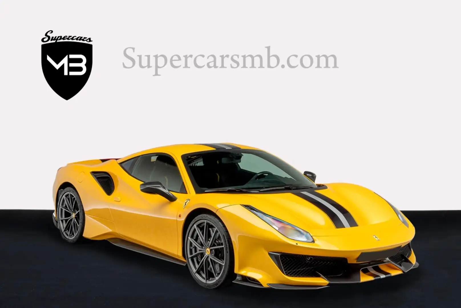 Ferrari 488 Pista Жовтий - 1