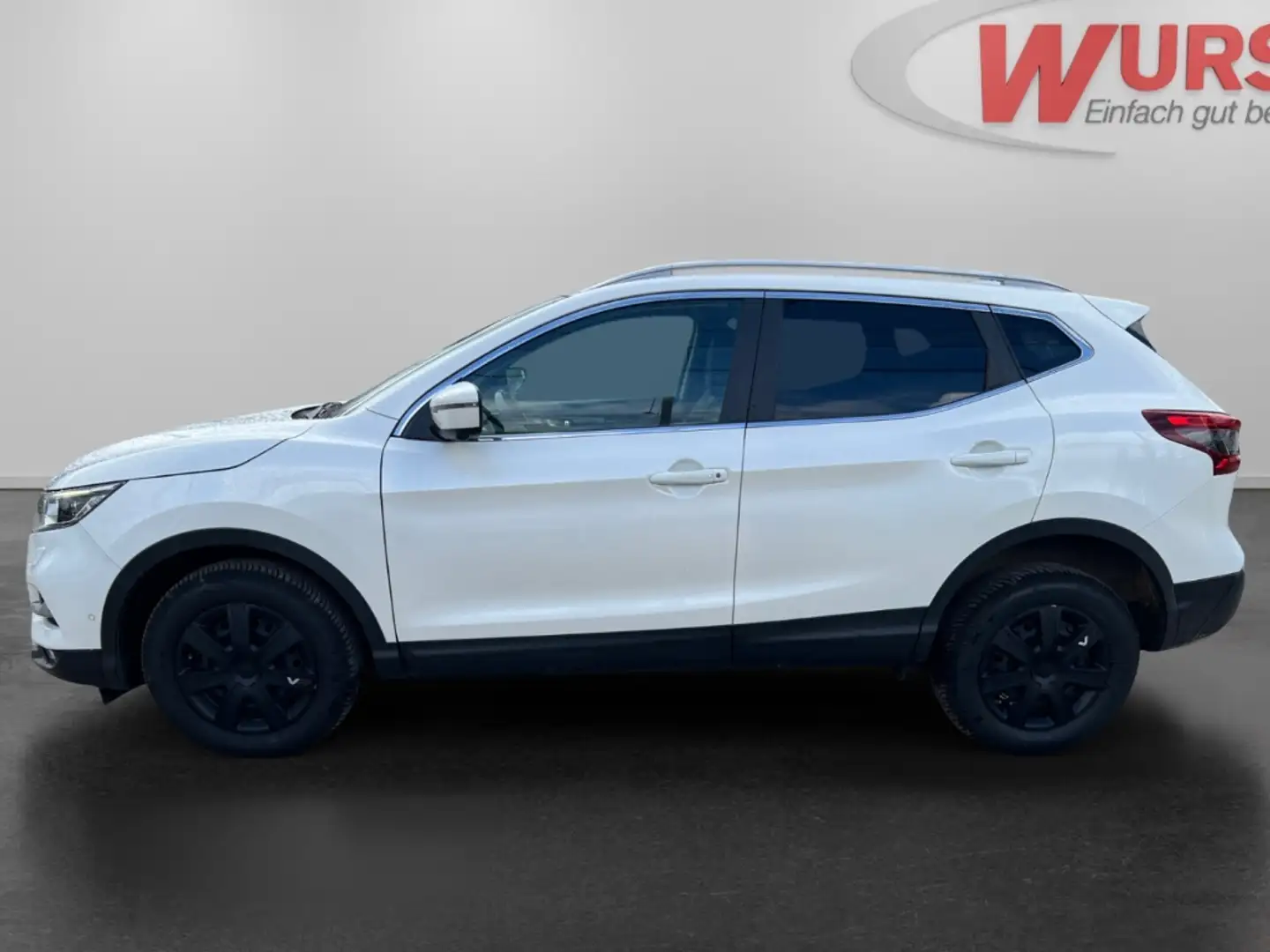 Nissan Qashqai Tekna 4x4 1.7 dCi  Pano.Glasdach Frontscheibenheiz Weiß - 2