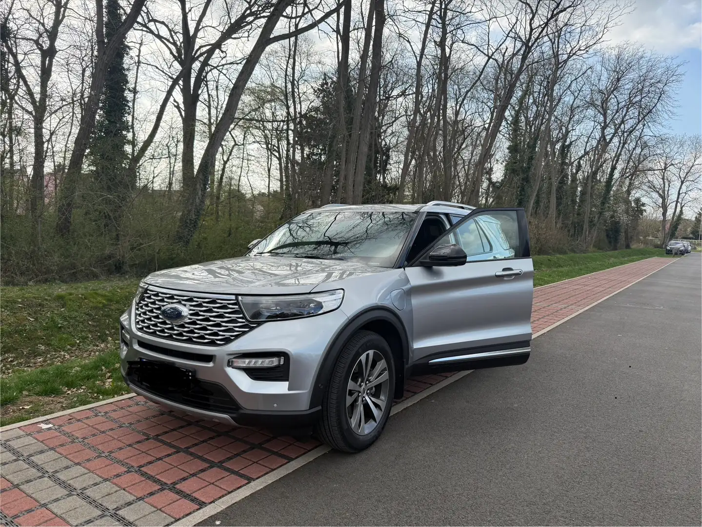Ford Explorer Explorer 3.0E457ch Parallel PHEV BVA10AWDPlatinium Argent - 1