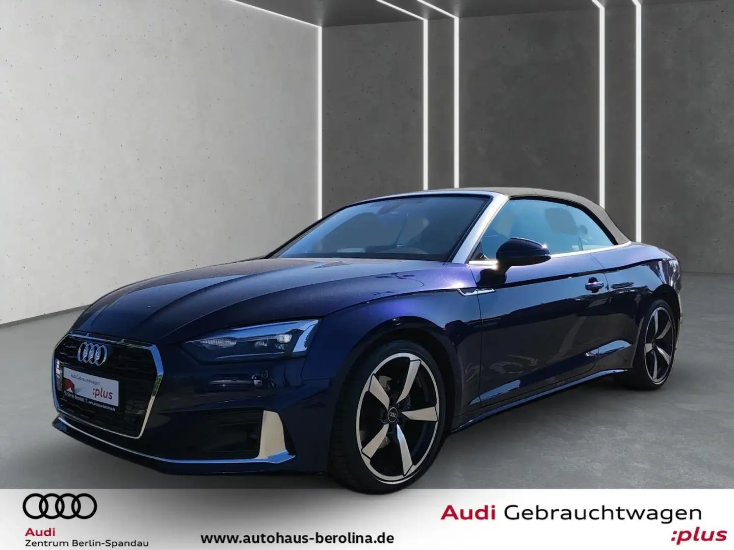 Audi A5 35 TFSI Adv. S tronic*NAV+*GRA*SHZ* Blau - 2