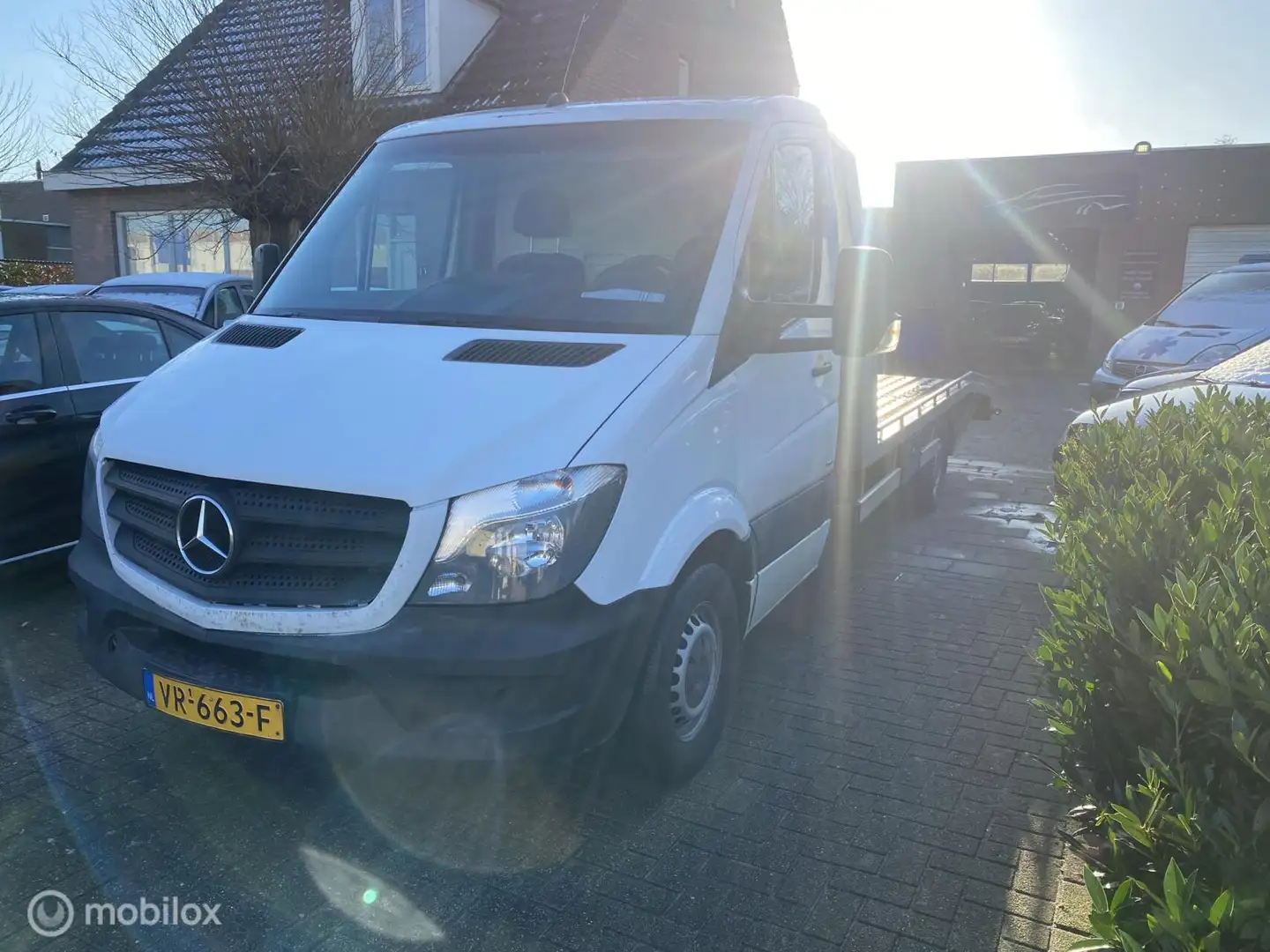 Mercedes-Benz Sprinter bestel 313 2.2 CDI 432L AIRCO NAVI CRUISE OPRIJWAG Wit - 2