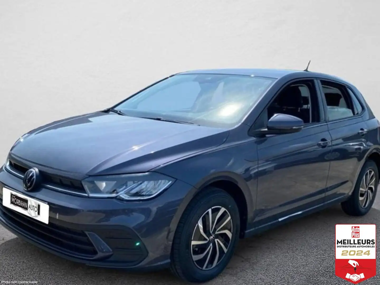 Volkswagen Polo 1.0 tsi 95 s\u0026s dsg7 life plus Gris - 1