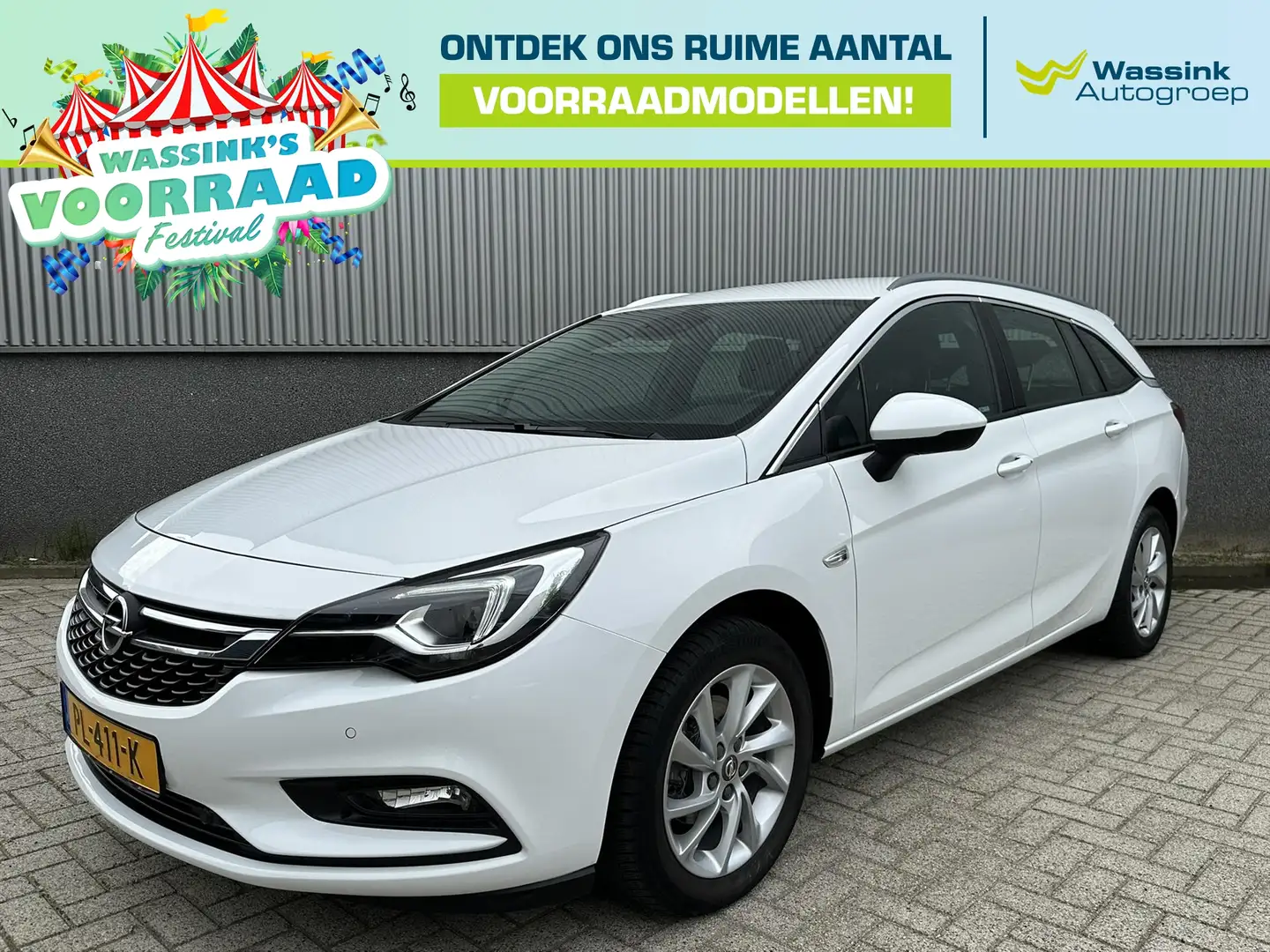 Opel Astra 1.0 Turbo Innovation | Navigatie | Bluetooth | Cli Wit - 1
