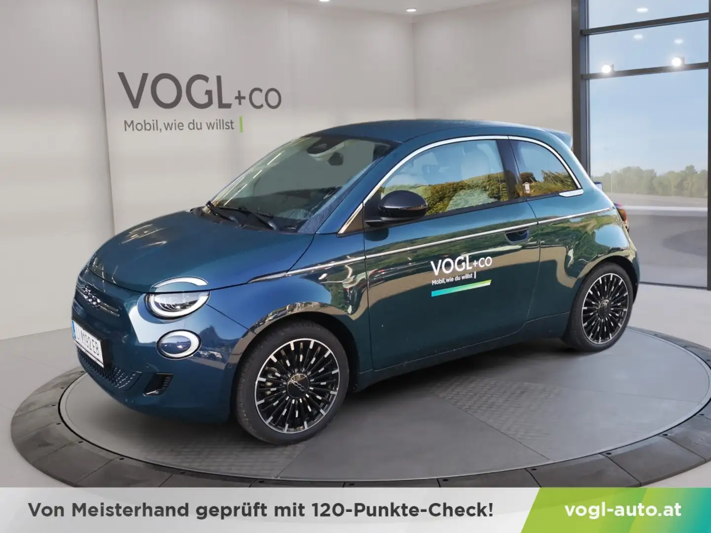Fiat 500e 500e Hatchback-HB La Prima Grün - 1