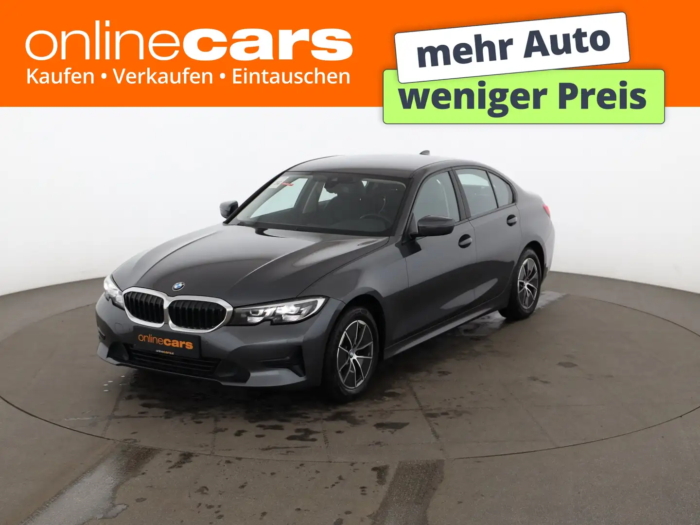 BMW 318 i Limousine Advantage LED LEDER NAVI TEMPOMAT Grau - 1