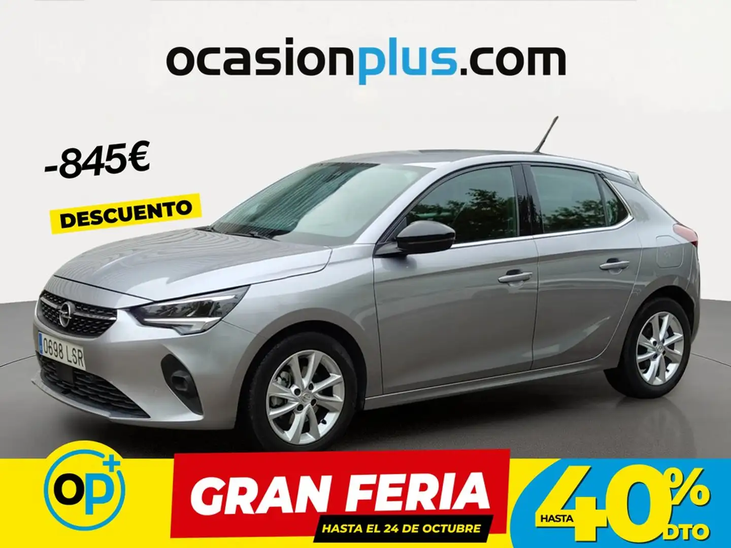 Opel Corsa 1.2T XHL S/S Elegance 100 Gris - 1