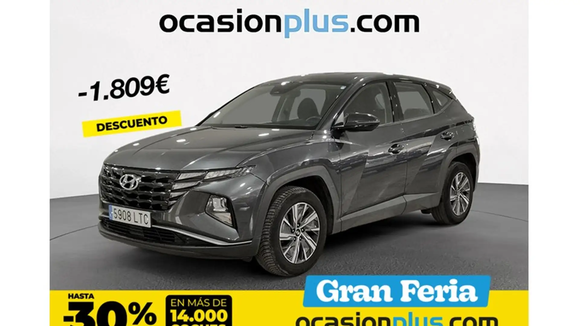 Hyundai TUCSON 1.6 CRDI Klass 4x2 Gris - 1