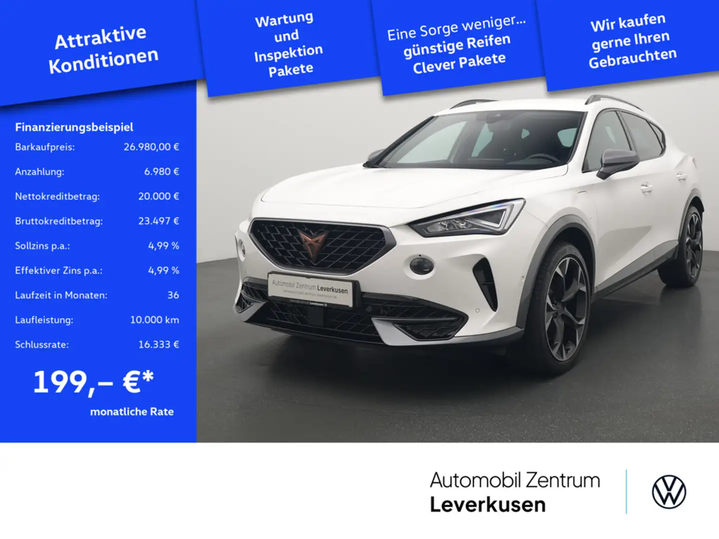CUPRA Formentor SHZ KAM AHK VIRT ACC VIRT Schwarz - 1