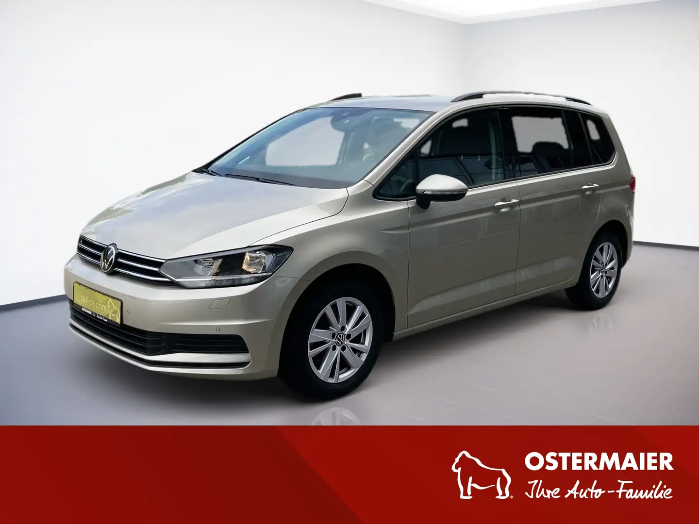 Volkswagen Touran Comfortline 2.0TDI DSG.NAVI.ViCo.KAM.AHK.ACC.SHZG. Silber - 1