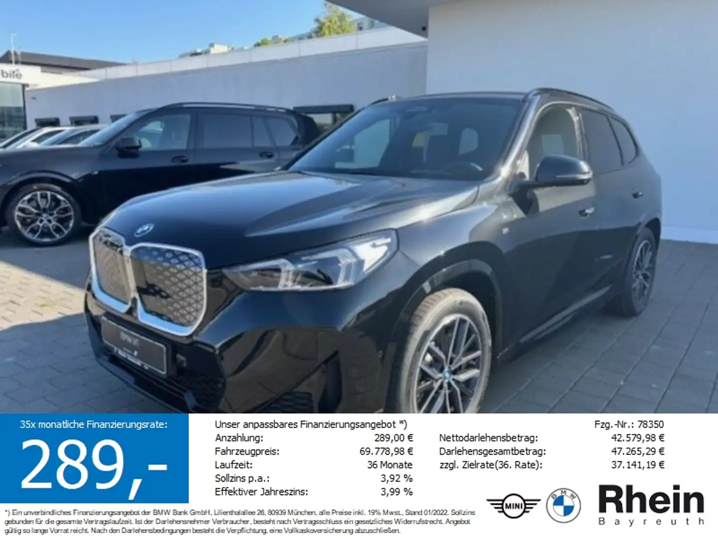 BMW iX1 xDrive30 M Sportpaket Noir - 1