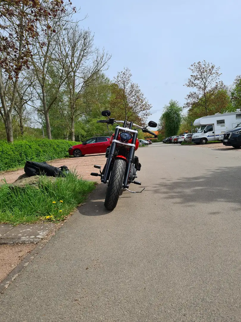 Harley-Davidson Dyna Fat Bob FXDF Rojo - 2