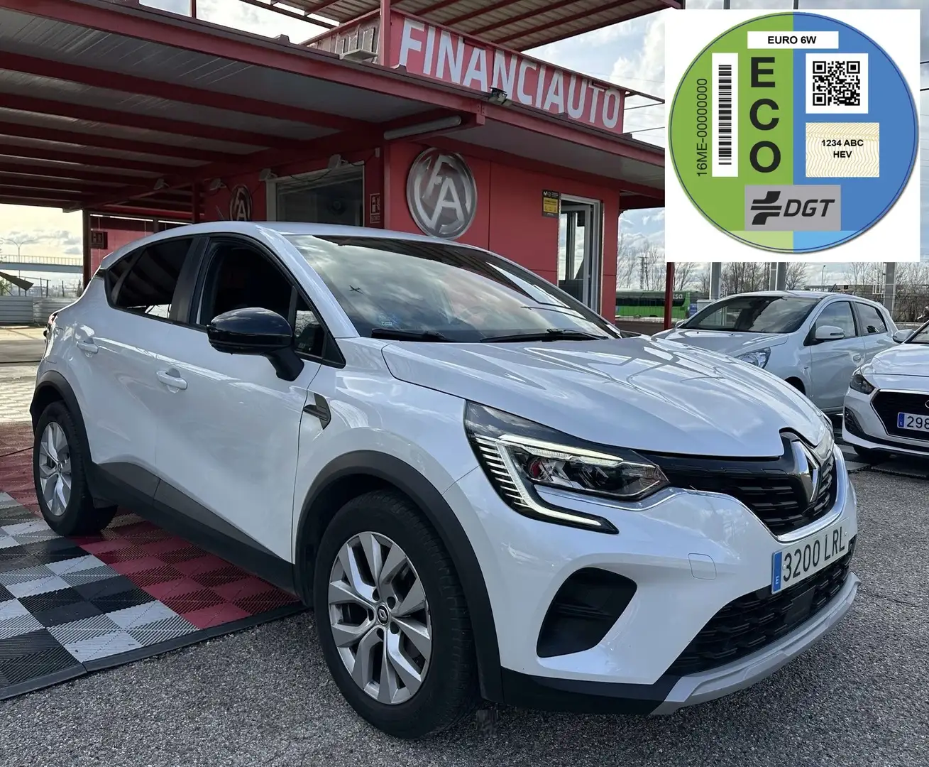 Renault Captur TCe Intens 74kW GLP Blanco - 1