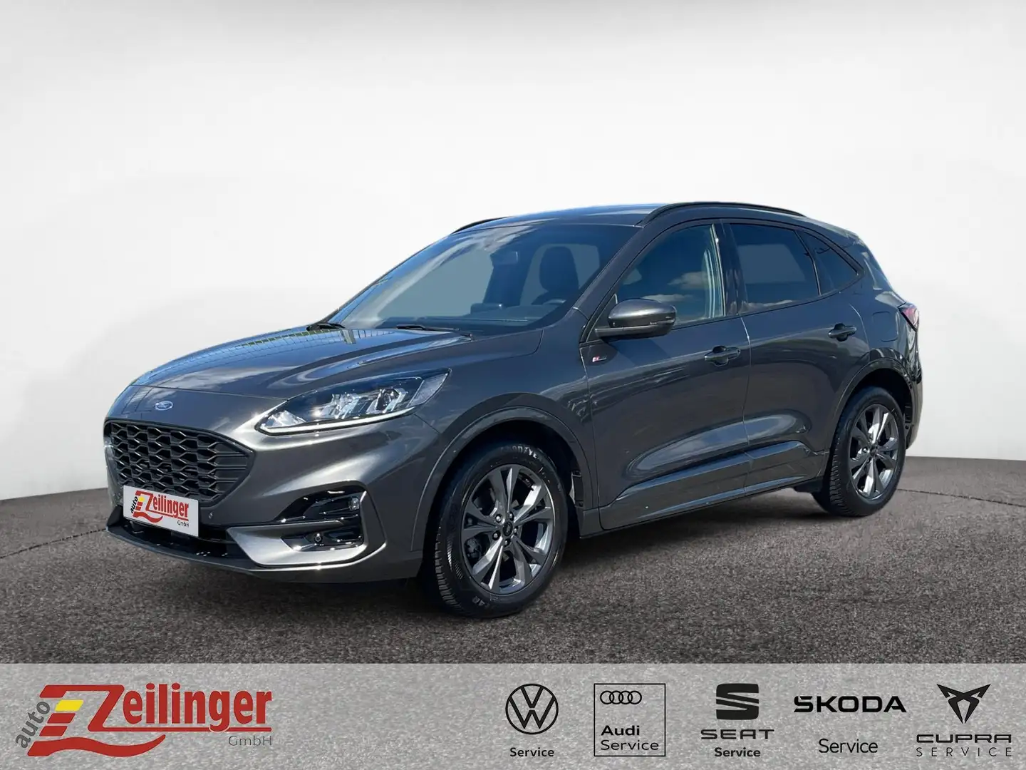 Ford Kuga ST-Line 2.0 EcoBlue AT|NAVI|SHZ|KAMERA|TEMP Grau - 1