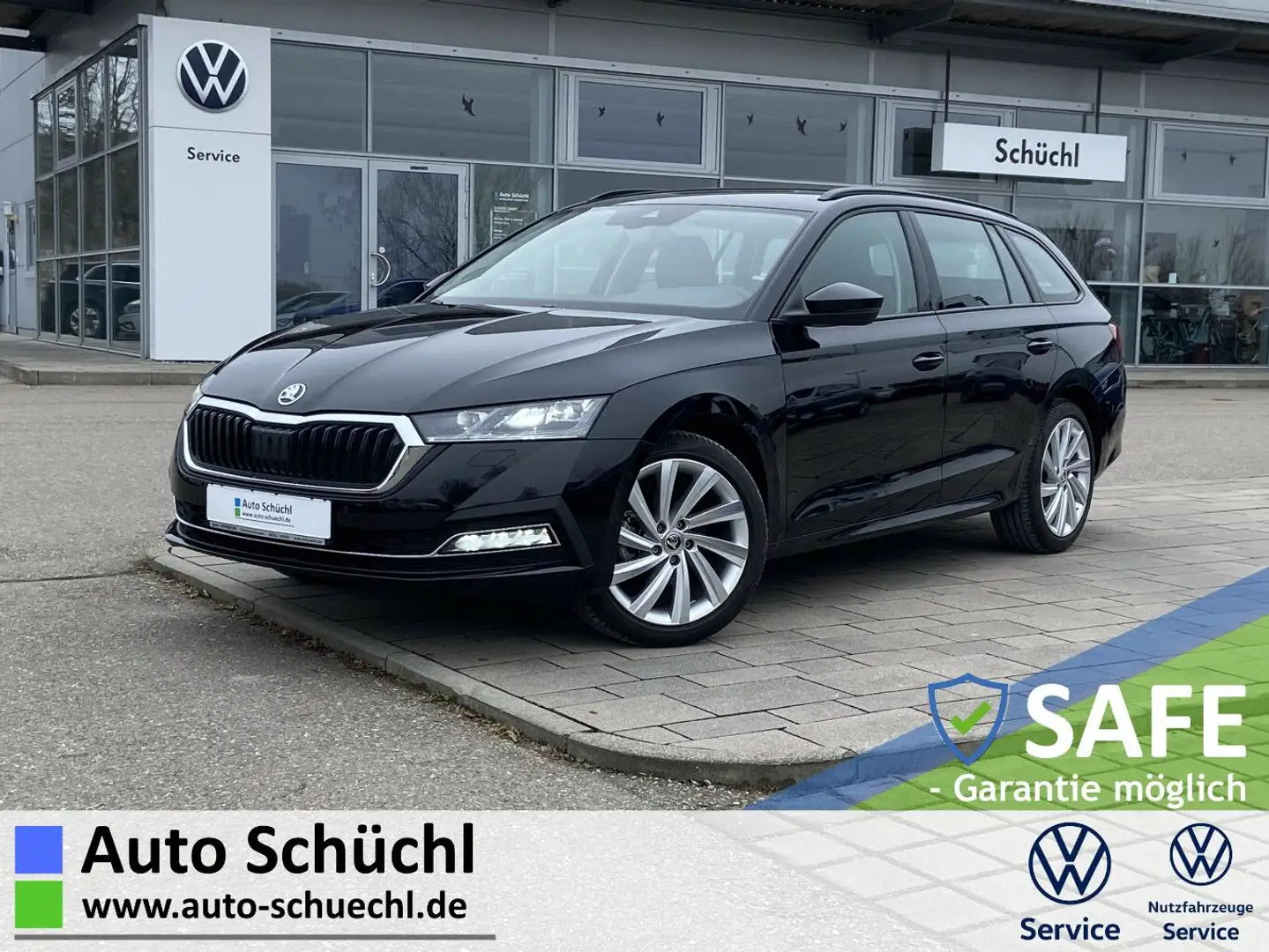 Skoda Octavia Combi 1.5 TSI First Edition 18"+TEIL-LED Schwarz - 1