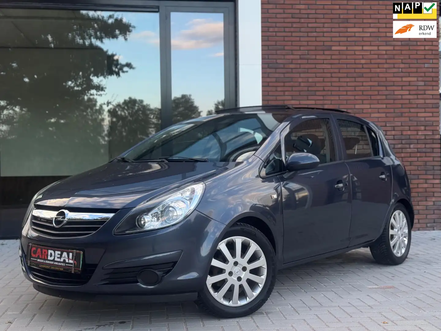 Opel Corsa 1.2-16V Business 5DRS|PANO|AIRCO|CRUISE|XENON|APK2 Blau - 1