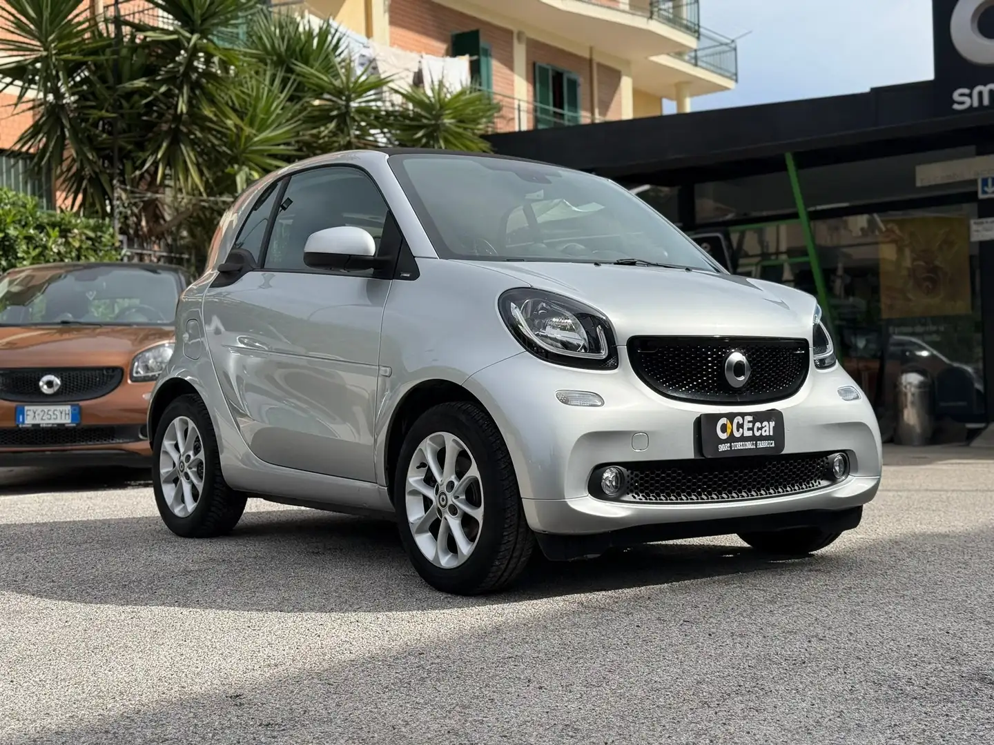 smart forTwo Fortwo 0.9 t Passion 90cv twinamic my18 Argent - 2