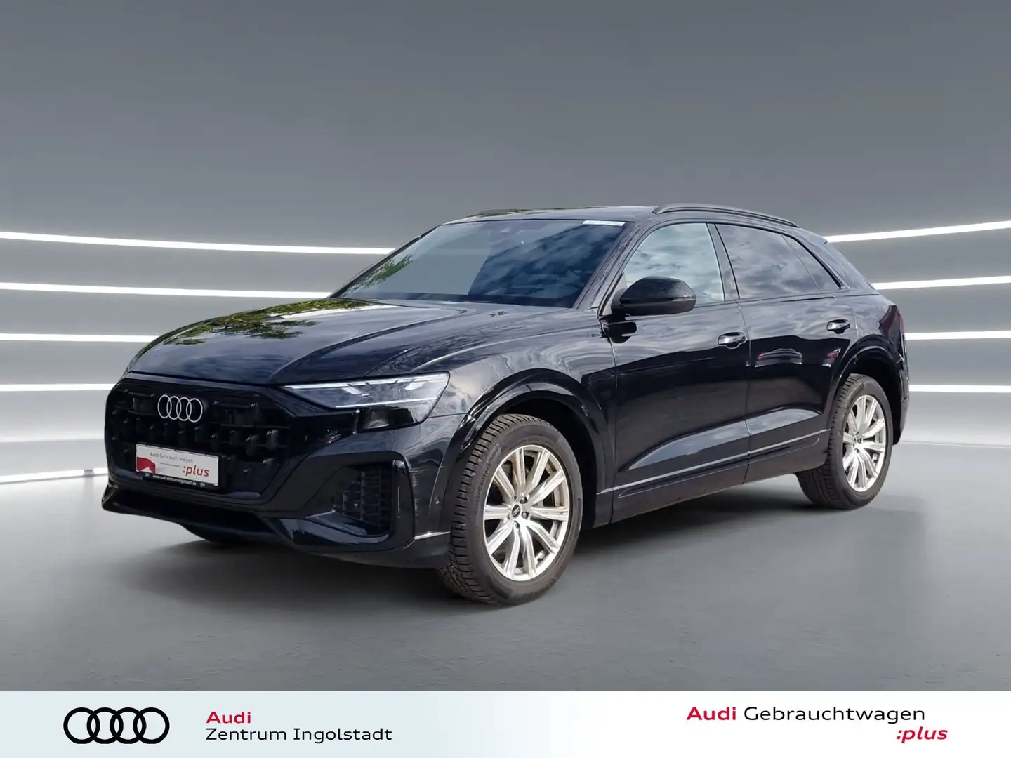 Audi Q8 45 TDI qu MATRIX Luft AHK HuD Optik-schw. 21" Schwarz - 1