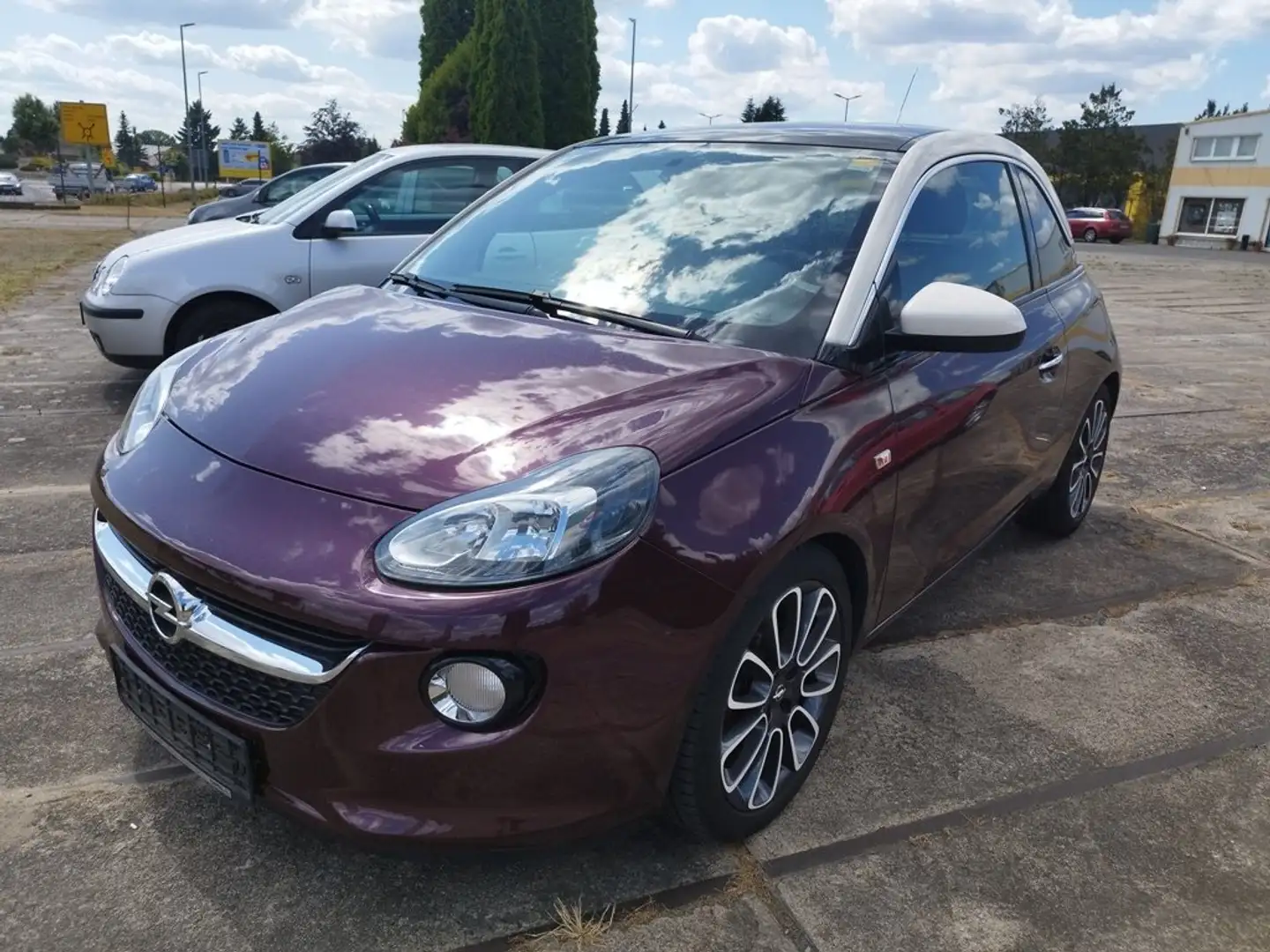 Opel Adam Glam Panoramadach Rot - 1