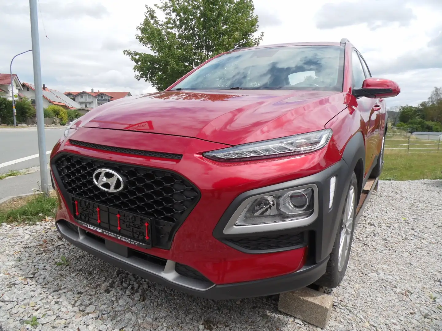 Hyundai KONA Trend 2WD RÜCKFAHRKAMERA Rood - 1
