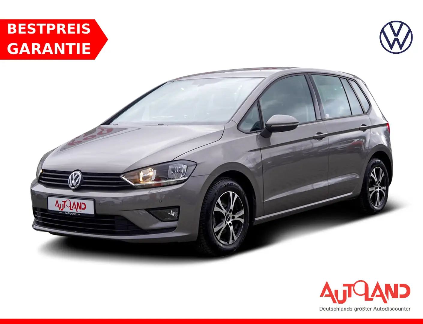 Volkswagen Golf Sportsvan 1.2 TSI DSG PDC AHK Sitzheizung Beige - 1