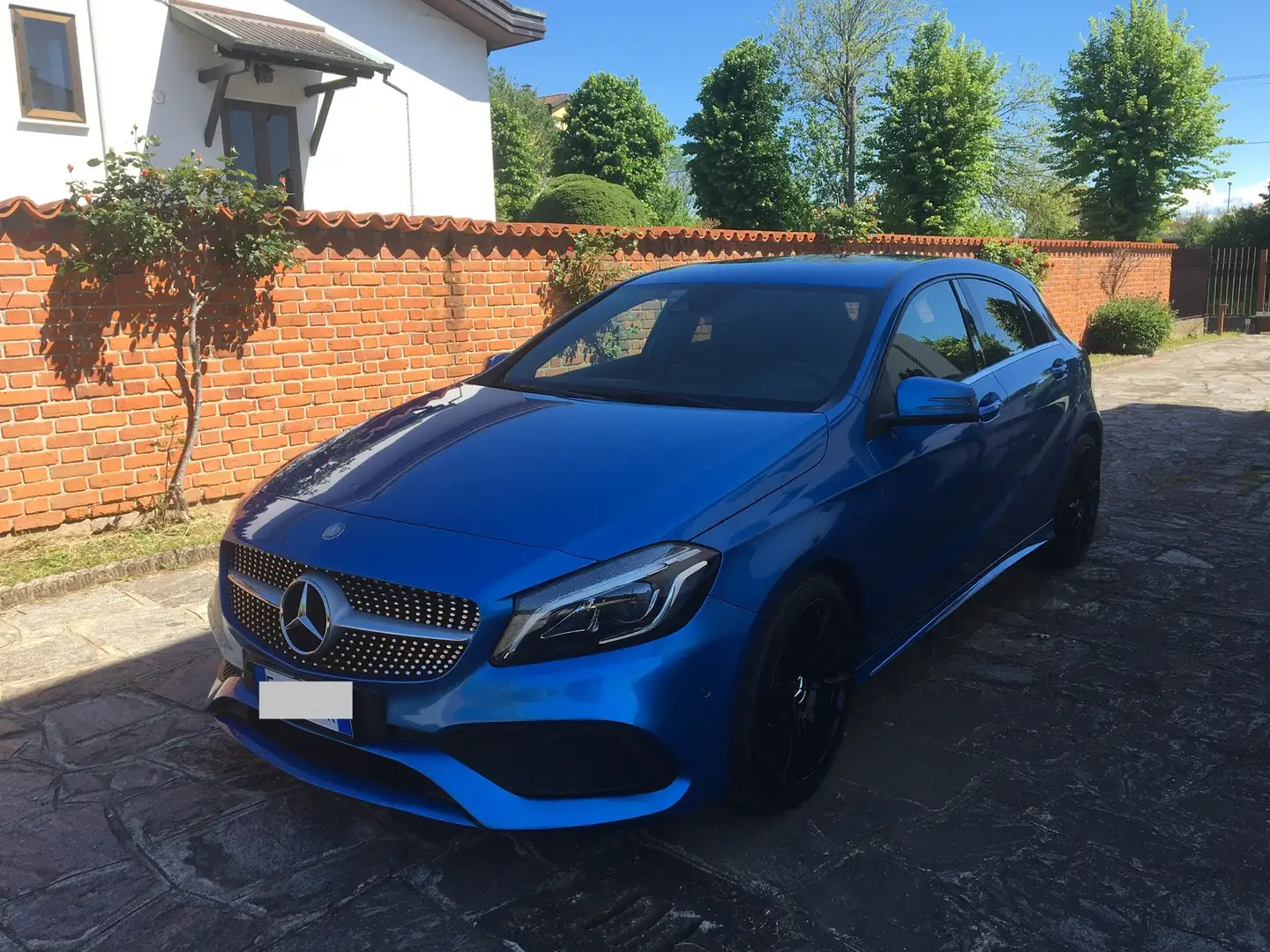 Mercedes-Benz A 180 Classe A - W176 Premium auto my16 Blu/Azzurro - 1