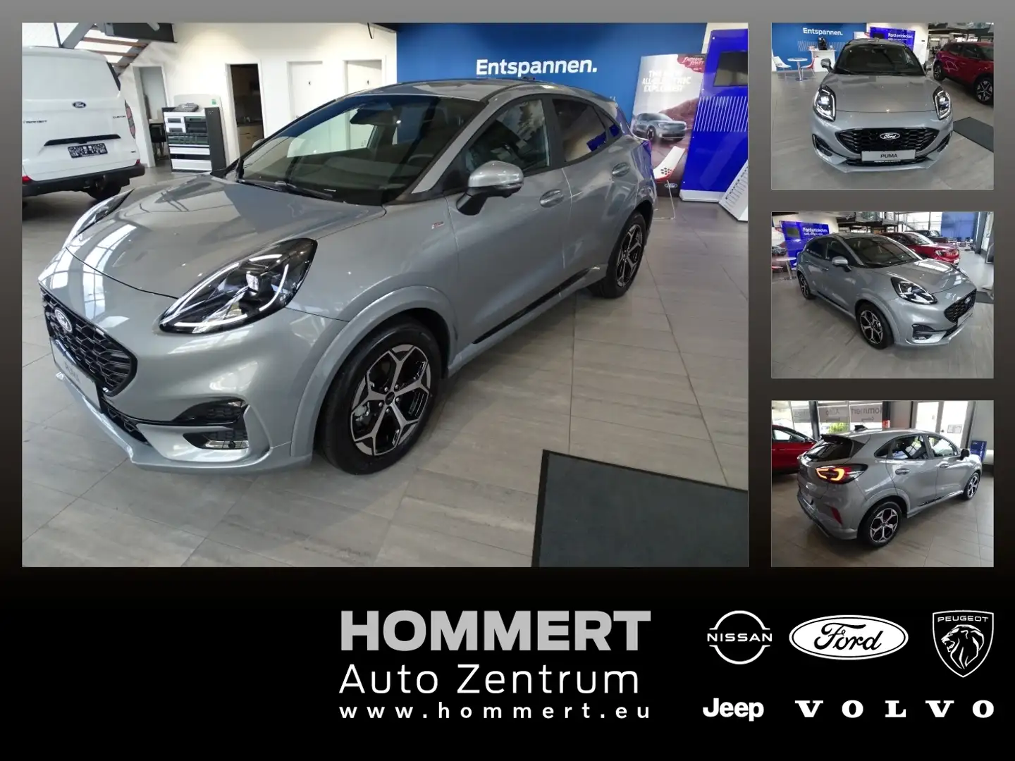 Ford Puma 1.0 ST-Line **NEUES MODELL** NAVI*IACC*360° Zilver - 1
