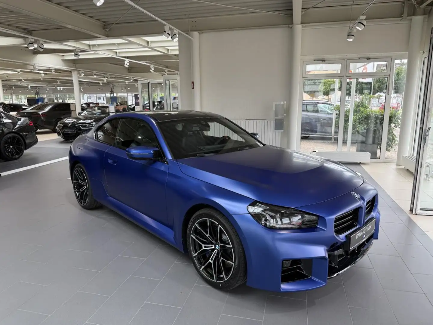 BMW M2 Coupé M Carbondach ACC Lenkhzg. Ha/Ka RFK 20" Blau - 2