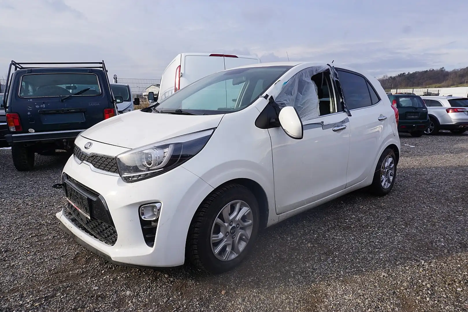 Kia Picanto 1,2 MPI Gold Aut. Weiß - 2