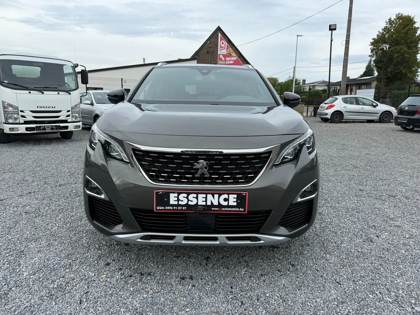 Peugeot 3008 1200CC ESSENCE 130CV ANNEE 2017 CLIM GPS GARANTIE! Gris - 2